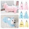 Cute Dog Bathrobe Super Absorbent Pet Wash Towels Pet Bath Towels for Small Medium Large Dogs