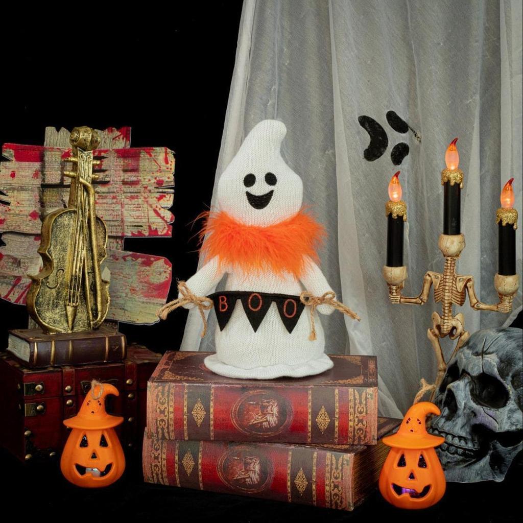 Doll Toy Halloween Decoration Cartoon Craft Sculpture DIY Tired Tray Decor Figurine for Holiday