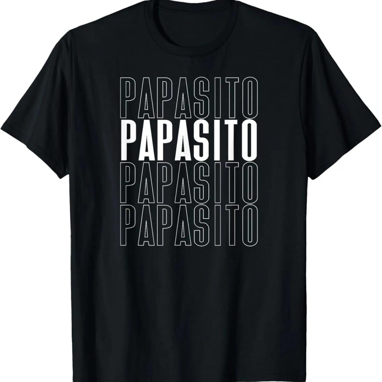 

Papasito Dia de Los Padres thank you style typography T-Shirt XXXXXL чорний