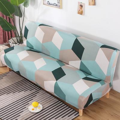 No Armrest Folding Sofa Bed Cover Simple Stretch Sofa Cover All-Inclusive Four Seasons Universal Universal Sofa Towel