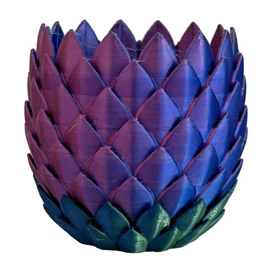 Doniczka ze Skalą Smoka z Podstawką Wewnątrz Na Zewnątrz Sukulenty Rośliny Ziołowe Doniczka Pojemnik z Otworami Drenażowymi Wystrój Domu Balkonu Ogrodu