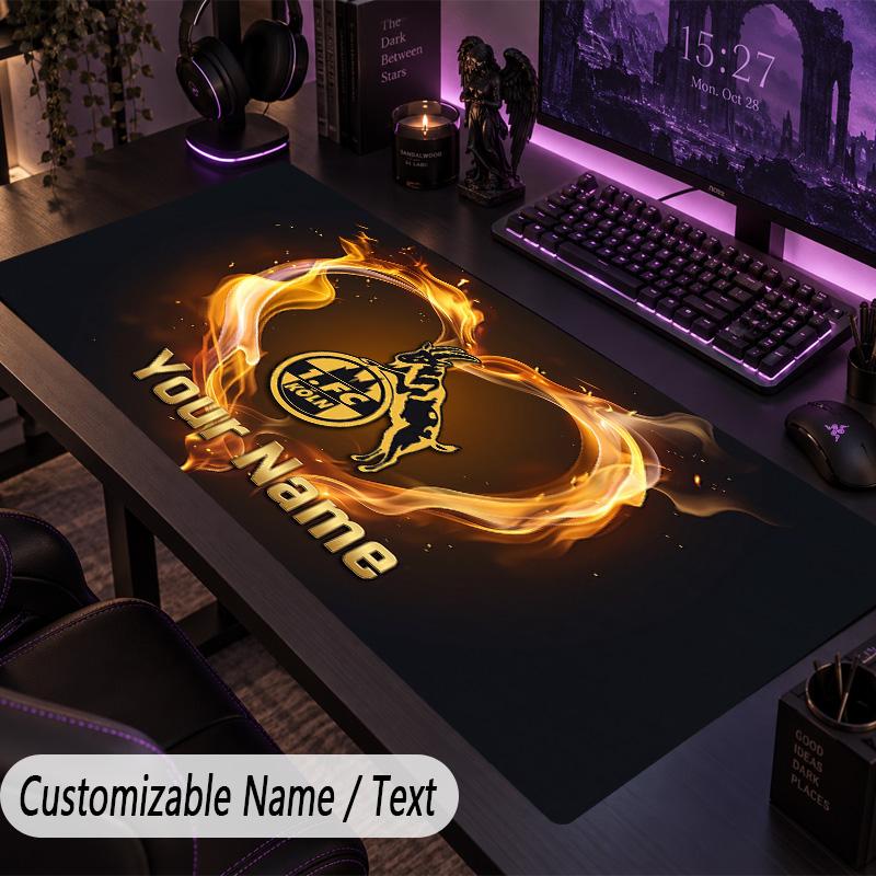 Large Mouse PadFC Köln Custom Name Text Personalized Desk Mat Non Slip Gaming Pad