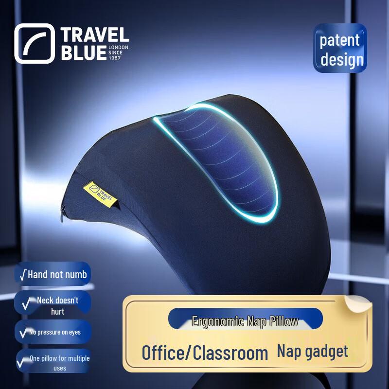 TravelBlue Memory Foam Desk Nap Pillow
