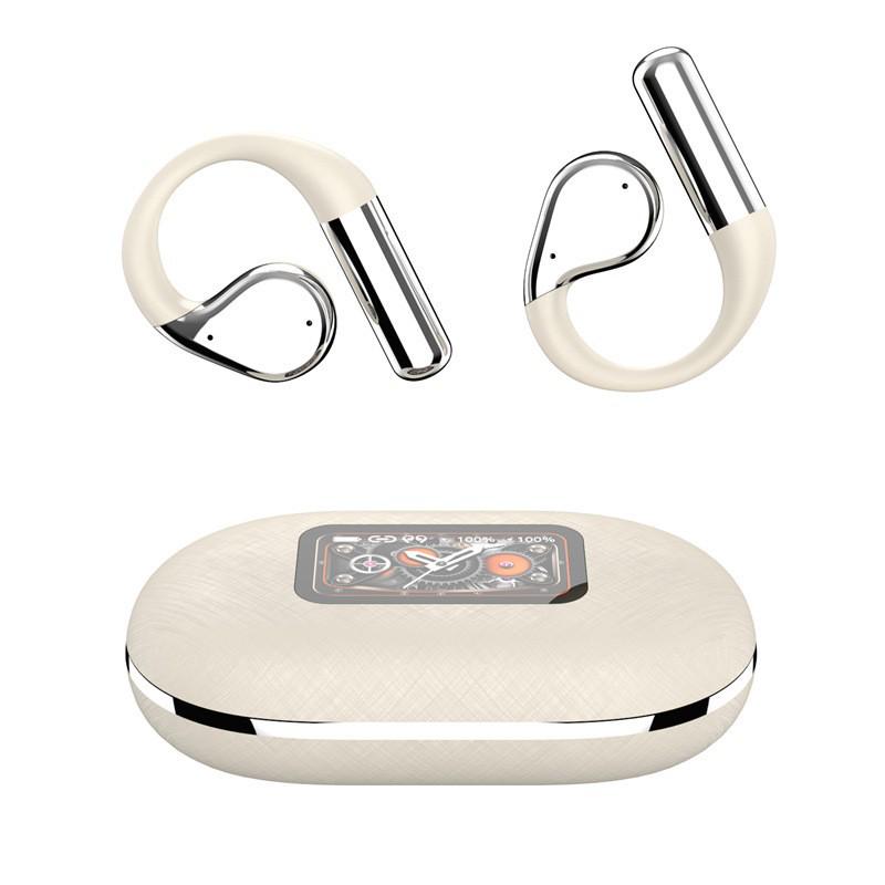 Wireless Bluetooth Sports Earbuds 2025: New Clip-on, Air & Bone Conduction, Non-In-Ear Model for Running