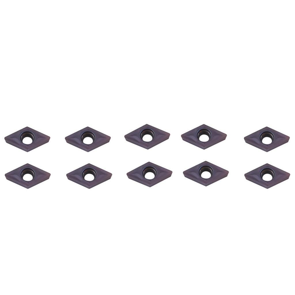 10pcs CNC Carbide Tips Inserts Blade Cutter Lathe Turning Tool With Box