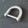 D-Shaped Carabiner High Quality D Bow Staples Creative Keychain Hook DIY Hardware Accessories