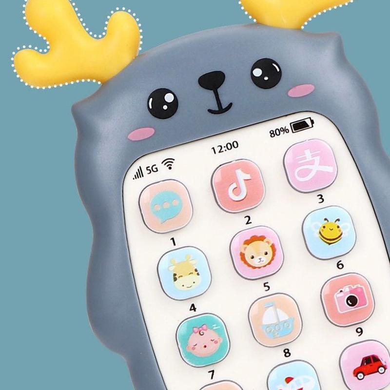 Baby Phone Toys Music Voice Toy Early Educational Learning Machine Electronic Baby Toy