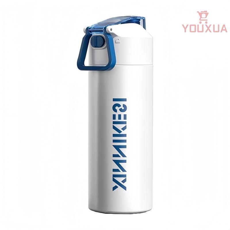 Japanese Large-Capacity Thermos Cup for Students, 316 Stainless Steel Outdoor Sports Water Bottle, Men's Car-Mounted Direct Drinking Cup