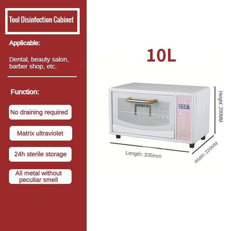 Beauty Salon Specific Disinfection Cabinet Small Nail And Tattoo Tools Drying Machine UV Sterilization Equipment