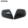 For Tesla Model 3 2017-   Carbon Fiber Rearview Side View Mirror Cover Trim Protection Cap Accessories Car Styling