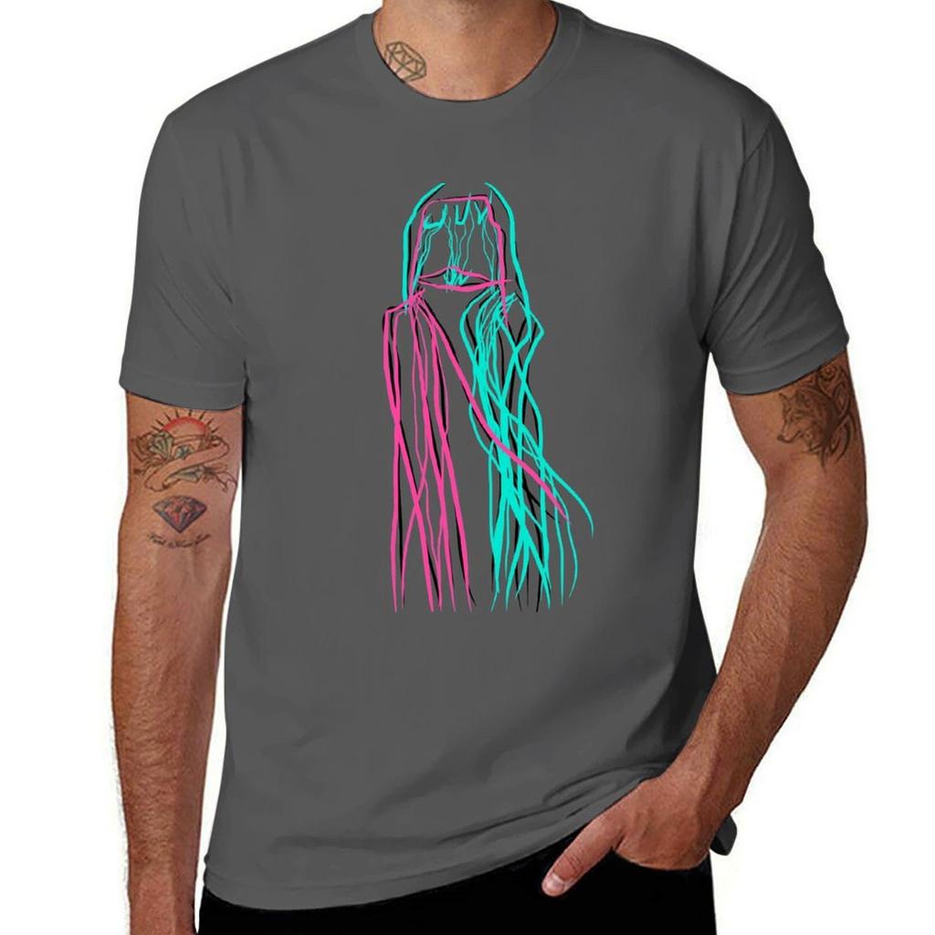 Neon Deadly Box Jellyfish Sting Tshirt Water Resistant Casual Tshirt