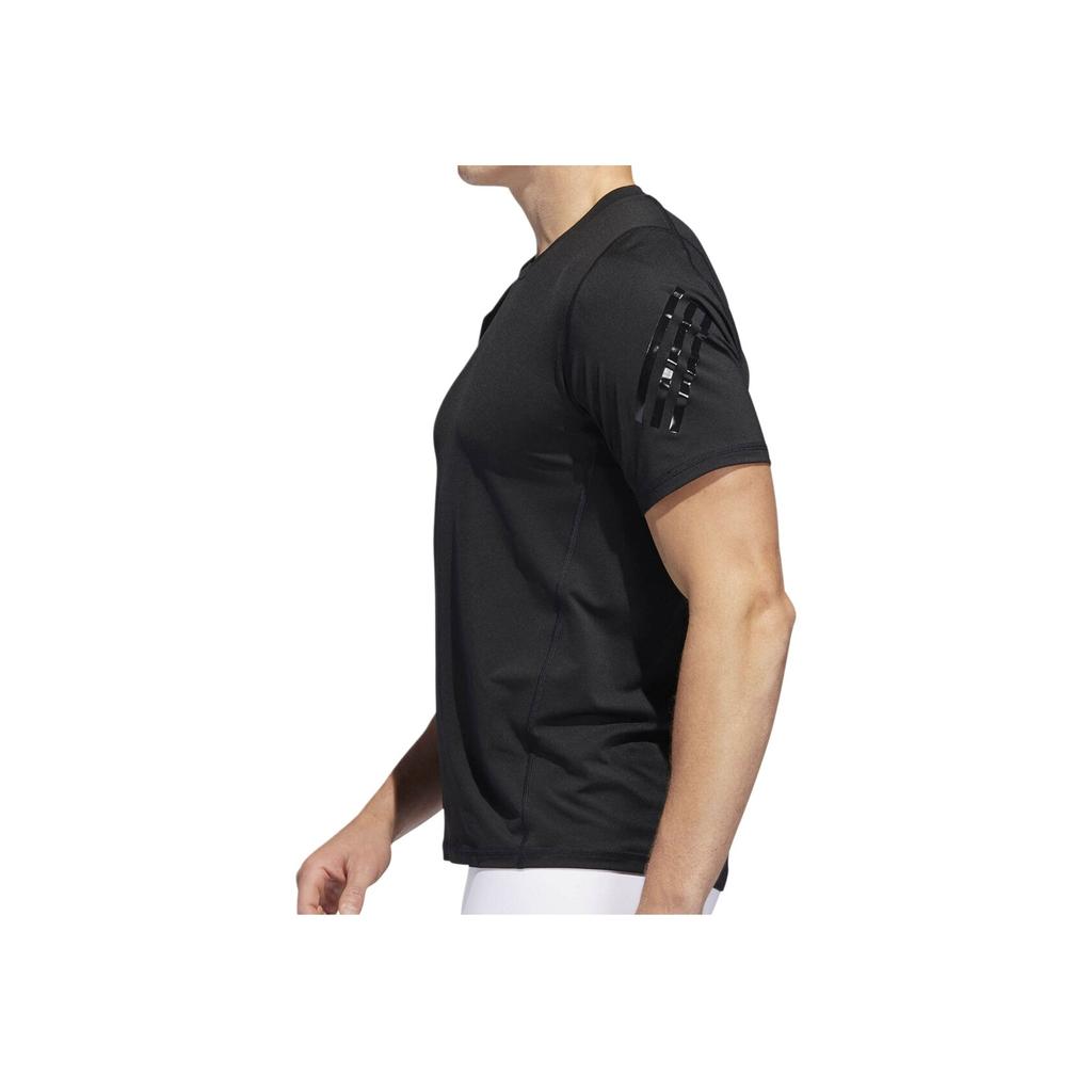 Adidas Mens Training Series Moisture-Wicking Crew Neck Short Sleeve T-Shirt Men Tops Black DZ8427