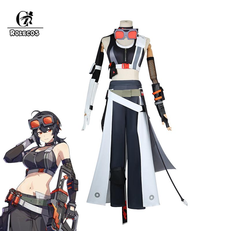 

Игра Zenless Zone Zero Грейс Ховард Костюм для косплея Агент Электрической Аномалии Униформа Наряд для косплей-вечеринки на Хэллоуин XS