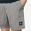 STONE ISLAND Solid Logo Elasticated Swim Shorts Men Swimwear Gray K1S15B1000-09S0043-V0061