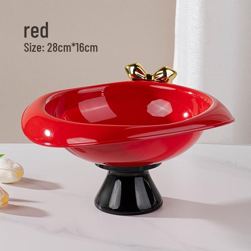 Elegant Footed Snack Plate