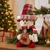 Standing Snowman Christmas Decoration Lightweight Window Display Snowman  Christmas Party Decor