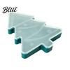 Christmas Gift Box for Cookies Serving Tray with Airtight Lid Decorative PP Food Organizer Living Room Container Moisture Proof Storage Holiday