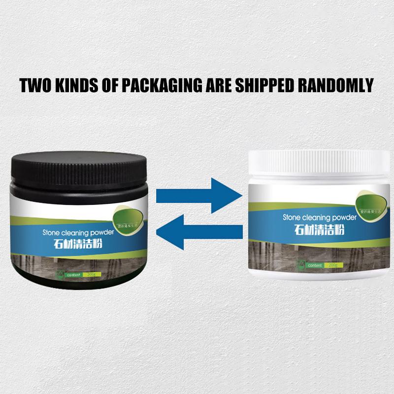 200g Granite Stone Stain Floor Remover Oil Stain Cleaning Powder For Kitchen Bathroom Tiles Flagstone Strong Stain Cleaner Tool