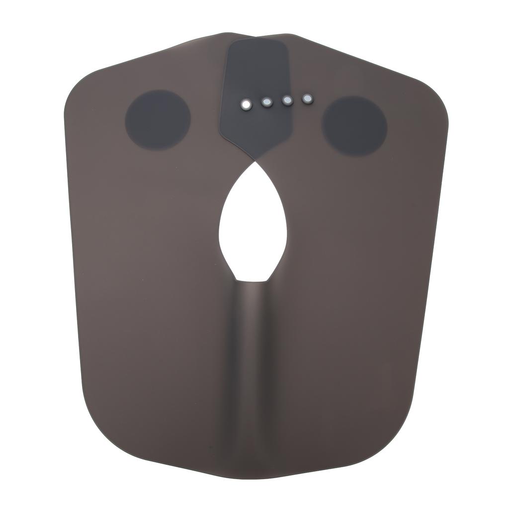 Professional Silicone Waterproof Hairdressing Shawl Barber Shop Hair Cutting Dyeing CapeBlack