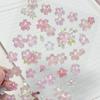 Korean Import Original NEKONI Sakura Cherry Blossom Pink 3D Relief Stickers Scrapbooking Diy Journal Cute Stationery Sticker