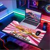 Custom Name Personalized Anime Pattern Mousepad, Laptop PC Desk Mat, Decorative Desk Mat for Home Keyboard Pad Gift