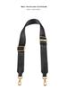 Black Wide Replacement Shoulder Strap for Hobo Cotton/Nylon Crossbody Bag or Backpack