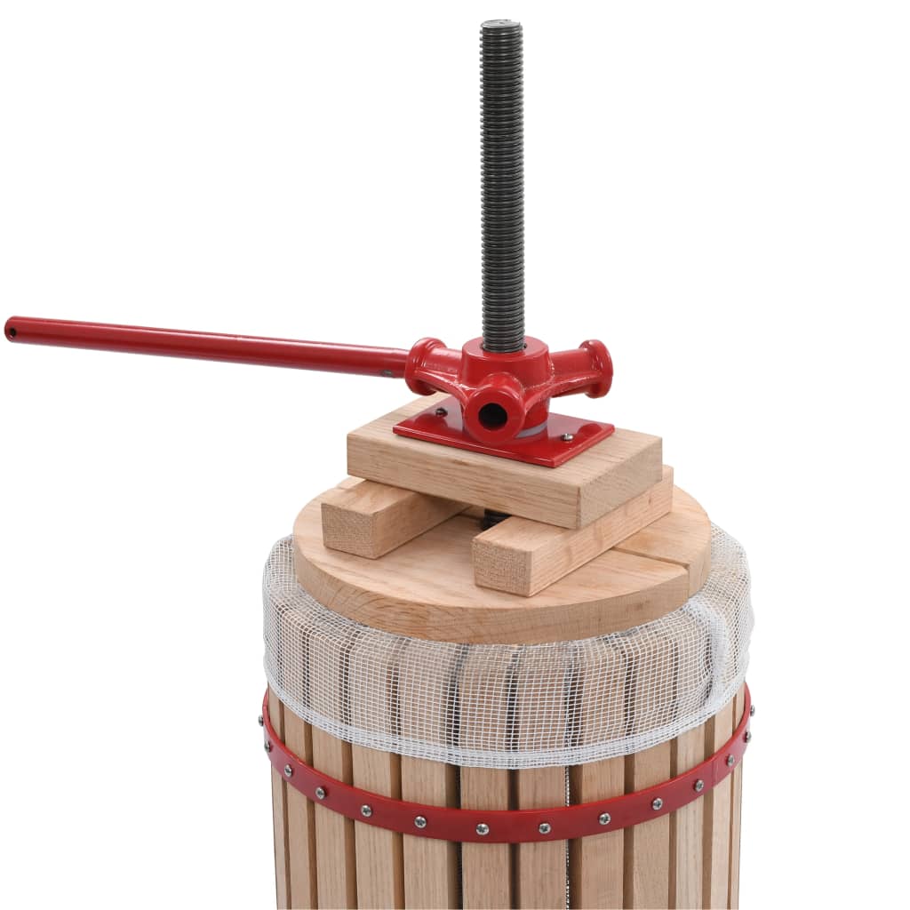 Vidaxl 2-Piece Fruit and Wine Press and Crusher Set