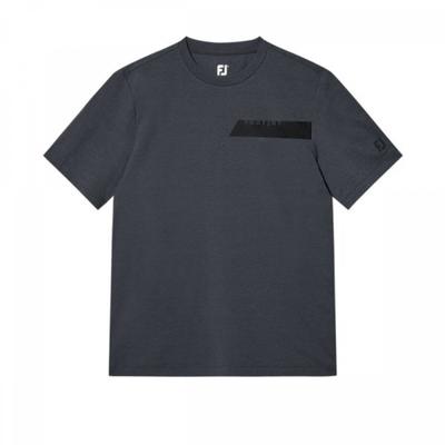 Charcoal Round Neck T shirT 36933