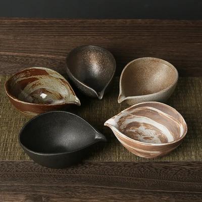 1pc Coarse Pottery Matcha Chawan Tea Bowl Accessories Japanese Matcha Mixing Bowl Kitchen Tools  Matcha Whisk