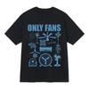 Only Fans Vtipné Tričko Módní Streetwear Grafické Tričko Humor Popová Trička Y2k Estetika Unisex Dámské Oblečení 2026 Letní Tričko