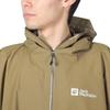 Waterproof and Breathable Poncho 5033751 JP TARP XFM PONCHO High Performance Rain Gear Olive ONESIZE [Jack Wolfskin] Men's (TEXAPORE CORE Windproof)
