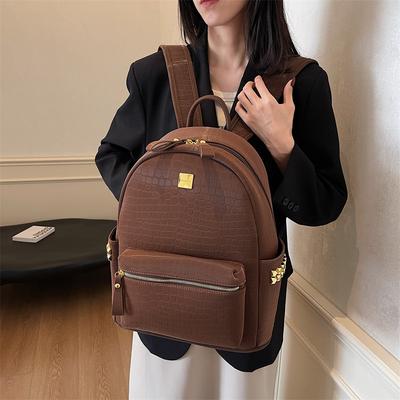 Extra Large Backpack for Women, New Stone Patterned Fashionable Large Capacity Backpack for Students