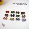 Yingluo Pineapple Knot Button Hand-Woven DIY Accessories Kit for Bracelets and Necklaces