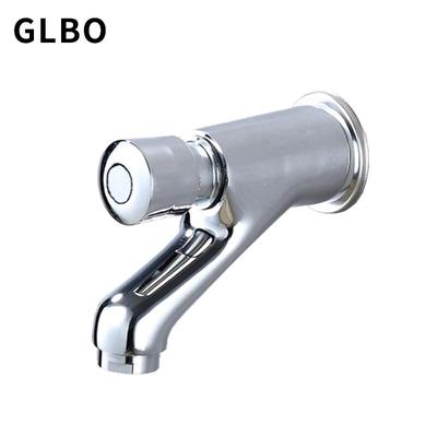 GLBO Wall-Mounted Single Cold Basin Faucet with Delay Button