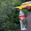 Garden Wand Sprayer Manual Pressure Sprayer with Adjustable Spray Nozzle Mist Sprayer Compatible with Drink Bottle