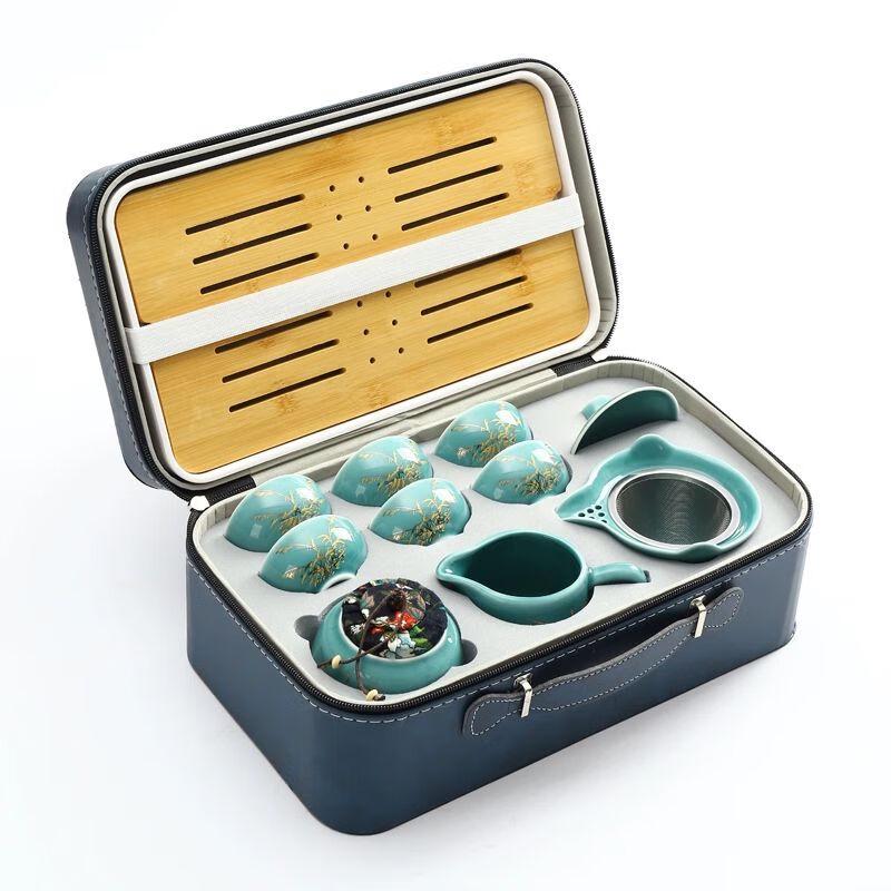 Portable Ceramic Kung Fu Tea Set