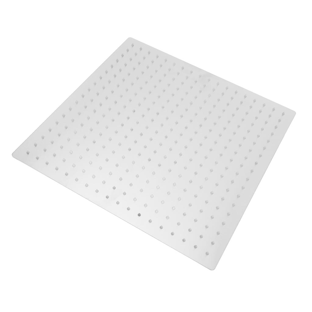 16 Zoll Regendusche Duschkopf Edelstahl Hochdruck Duschsprühkopf G1/2 Gewinde 360 Grad