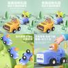 Plastic Pressing Animal Race Car Inertia Slider Toy For Kids Development And Play