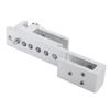 Metal Sliding Door Lock No-Drill Installation Glass Door Lock Shower Door Latch  Bathroom Hardware