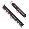 bljm6 Car Door Plate Carbon Fiber Threshold Protector Sticker Decals Emblem For Mitsubishi Lancer ASX Mirage Pajero Xpander Attrage