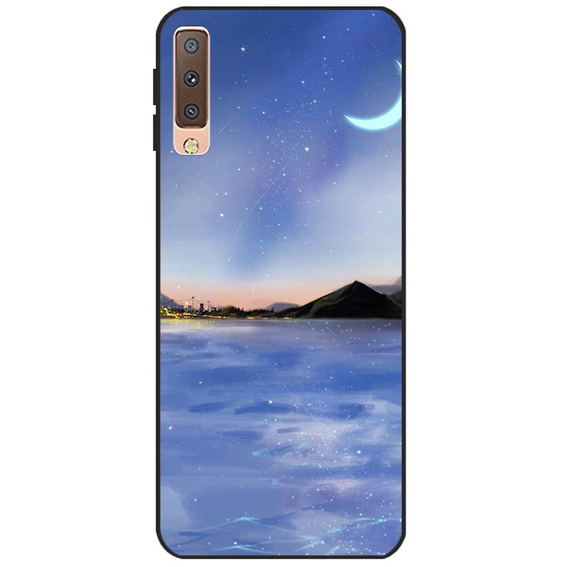 For Phone Case Samsung Galaxy A7 2018 Case Bumper Soft TPU Silicone Coque Back Cover For Samsung A7 2018 A750 A750F Case Fundas