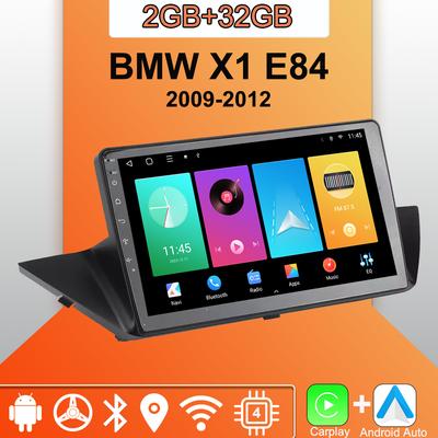Android Carplay Autoradio für BMW X1 E84 2009-2012 Multimedia-Player Head Unit Stereo GPS Navigation BT WIFI 2 + 32GB