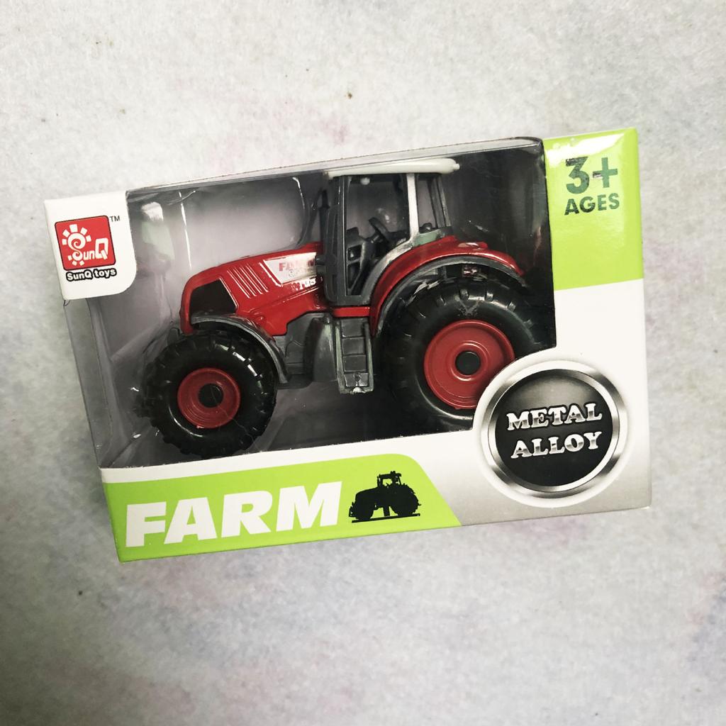 1/64 Metal Alloy Farm Cart Utility Vehicle Model Car Toy, Christmas Gift for Boys Girls