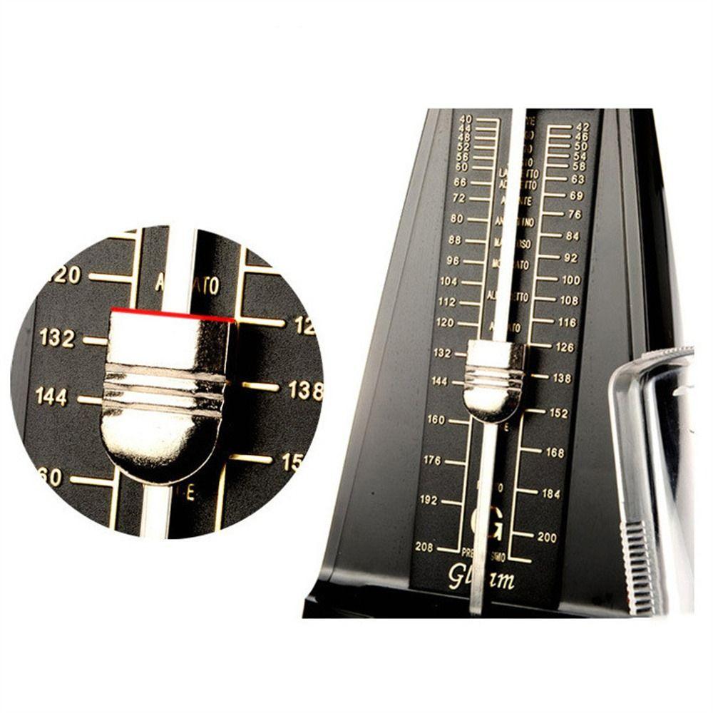 High Accuracy Piano Metronome Metal Movement Guitar Metronome Mechanical Metronome Violin Ukulele