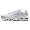(GS) Air Max Plus 'White Metallic Silver' Dziecięce CW7044-100