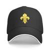 Klasická kšiltovka Fleur De Lis pro muže Dámské Přizpůsobitelné Unisex French Lily Flower Dad Hat Outdoor