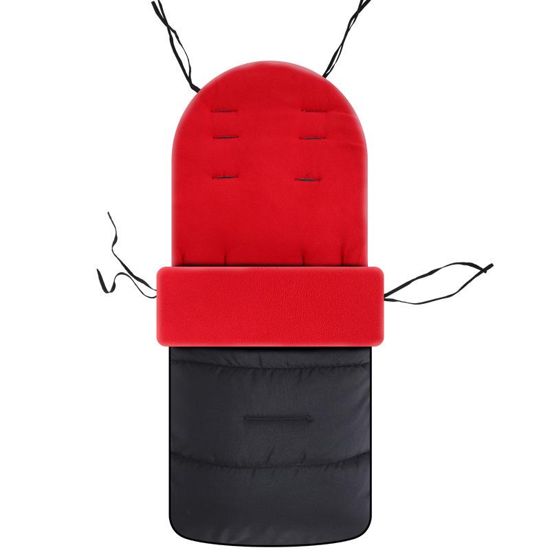 Winter Stroller Sleeping Bag with Windproof Footmuff and Cover