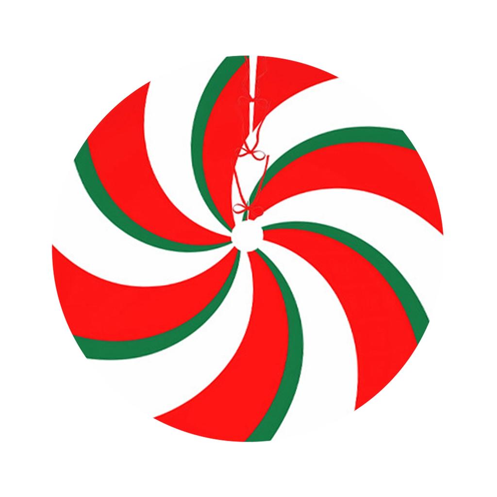 Christmas Tree Skirts, Peppermint Tree Skirts, Oversized Christmas Tree Skirts, Red, And Green, Candy Striped Tree Skirts