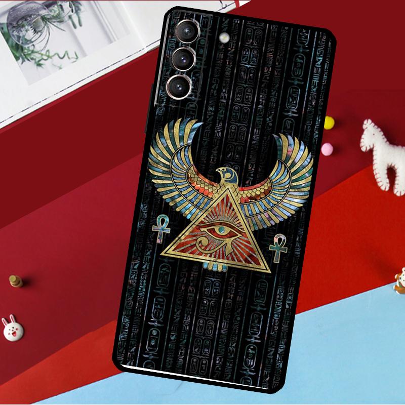 Egyptian Eye Of Horus Funda For Samsung Galaxy S26 Ultra S24 S22 S23 S25 Plus S20 S21 FE S9 S10 S25 FE Phone Case