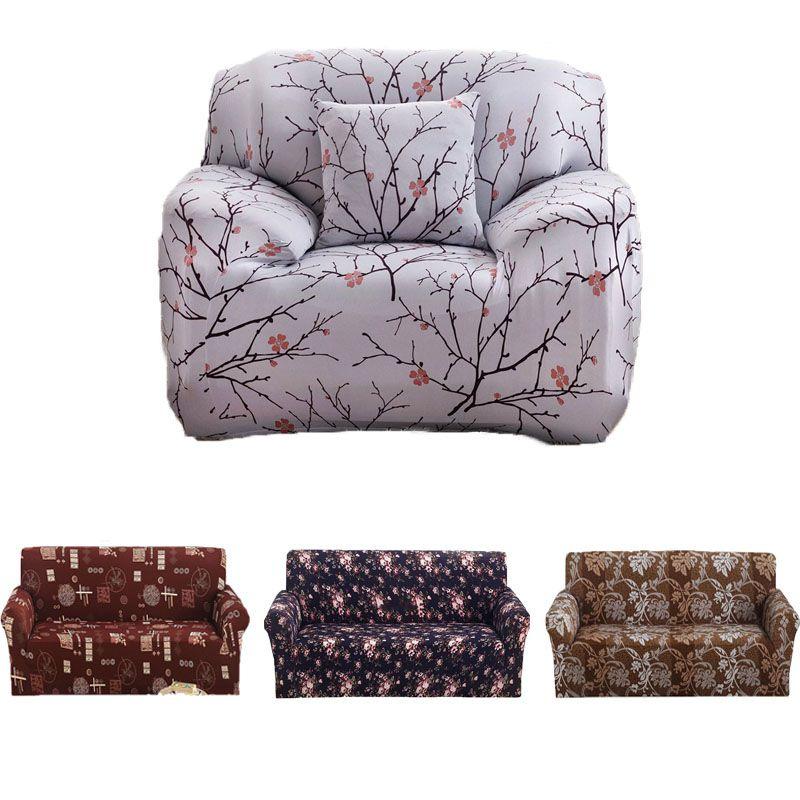 Slipcover Sofa Loveseat Chair Furniture Cover Floral Armchair Couch Covers